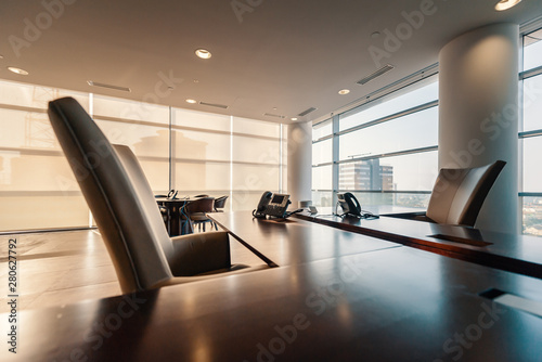 Interior view of corporate office photo