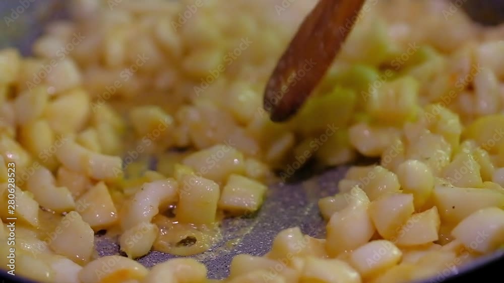 Preparation and elaboration with all the ingredients for a very delicious Spanish paella, concept cuisine Preparation and elaboration with all the ingredients for a very delicious Spanish paella, concept cuisine