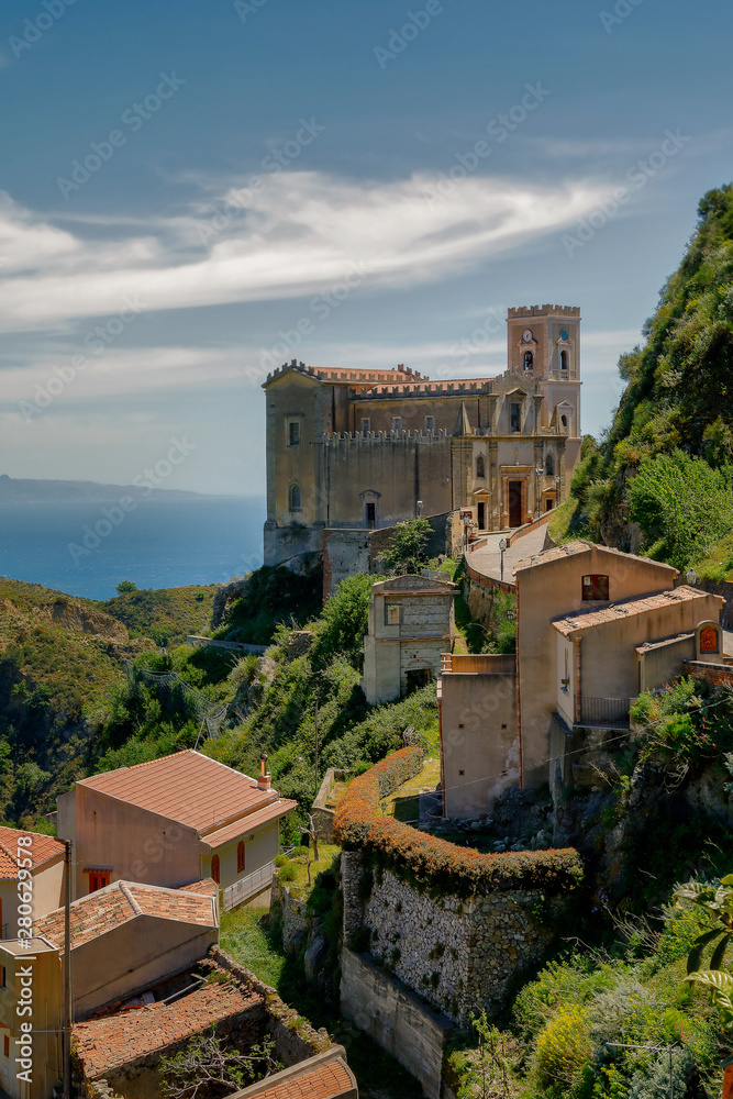 Savoca - Messina - Sicily, rustic glimpse of the country where they filmed F. F. Coppola's film 