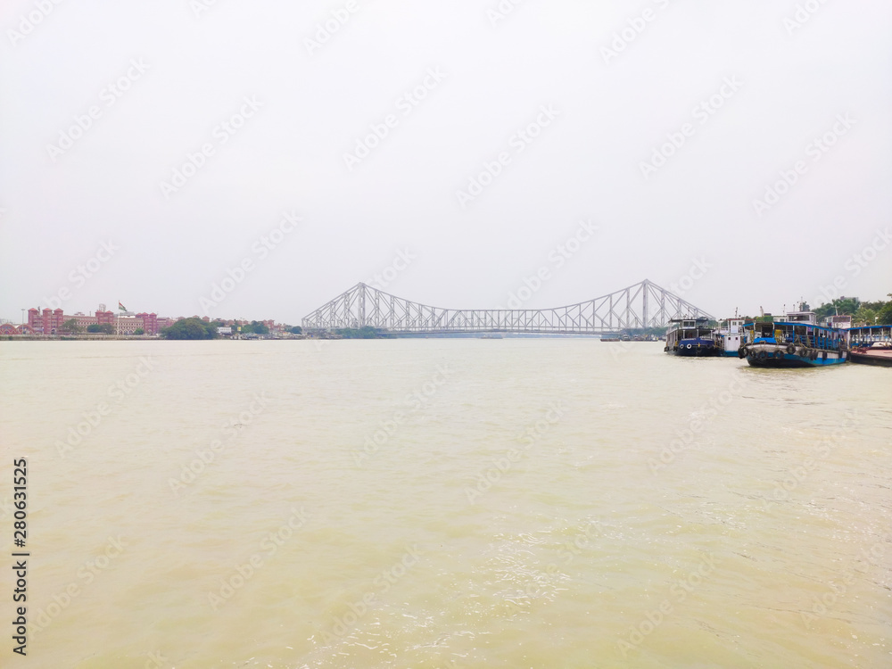 Naklejka premium Howrah bridge