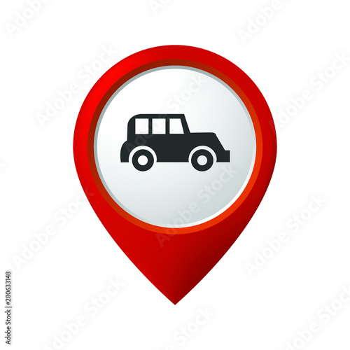 car pin icon