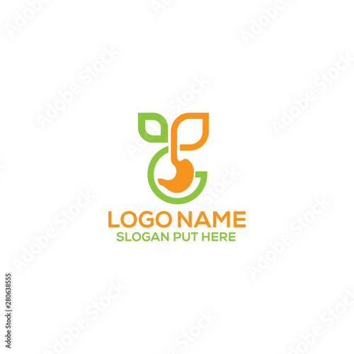 Gastro Pharma Logo design template