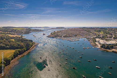 Falmouth estuary, Cornwall photo