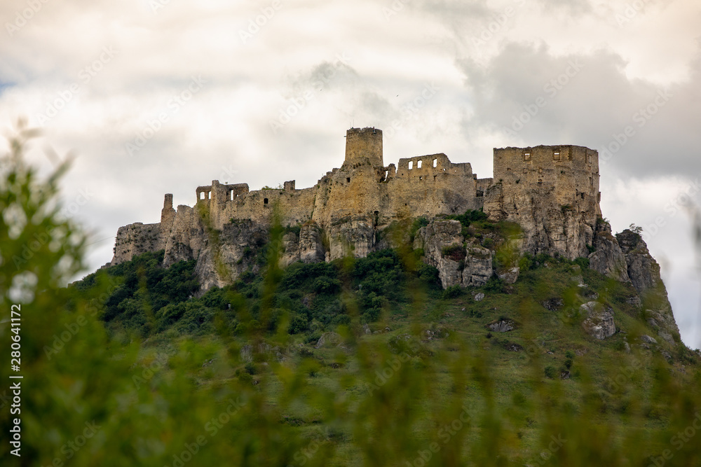 A stone castle on the hill. Spis Castle, Slovakia_6