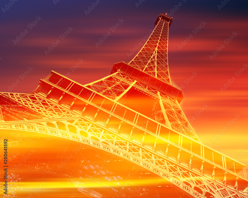 Eiffel Tower, Paris. Eiffel Tower, Paris.