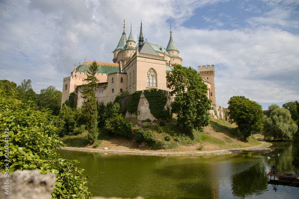 Bojnice castle in Slovakia, Europe Bojnice castle in Slovakia, Europe