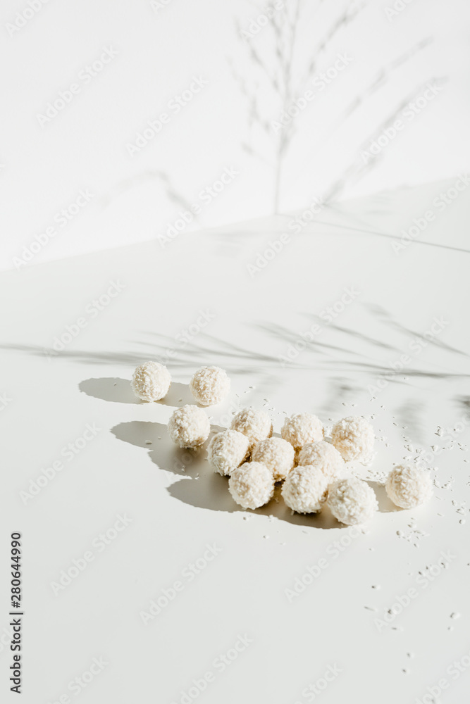 Coconut truffles Coconut truffles