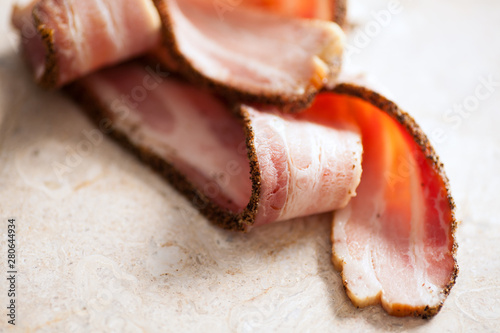 Pepper Coated Applewood Smoked Bacon photo