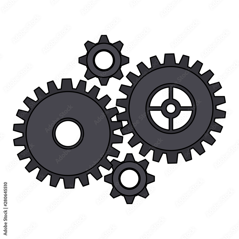 gears technology support industry cartoon gears technology support industry cartoon