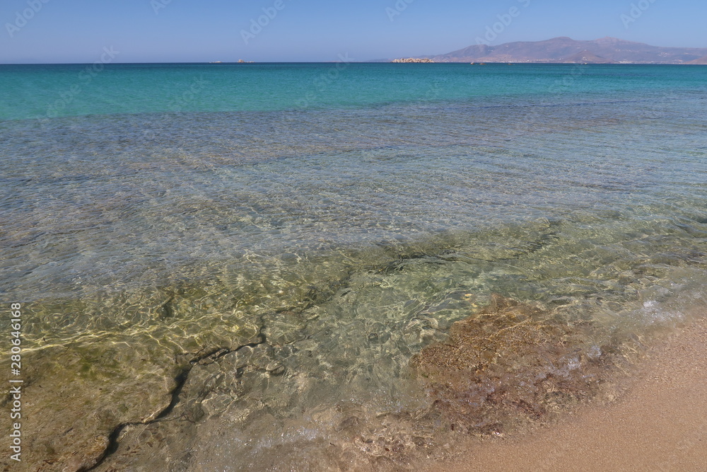 Türkises Meer auf den kykladen Griechenland - Paros Naxos