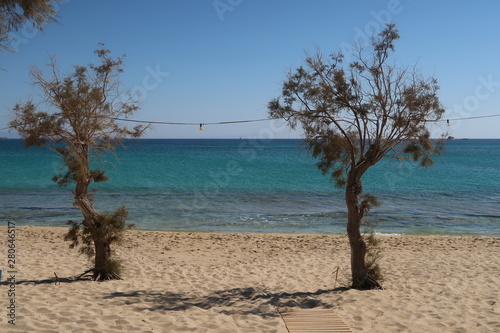 Türkises Meer auf den kykladen Griechenland - Paros Naxos © Claudia