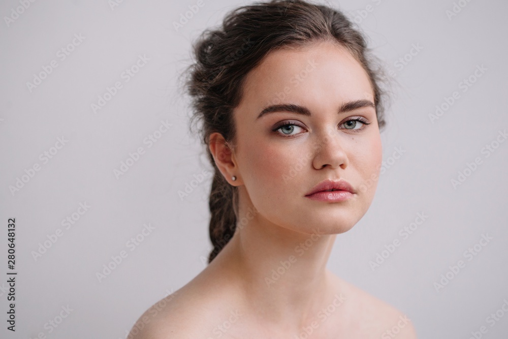 Headshot natural beauty portrait Headshot natural beauty portrait