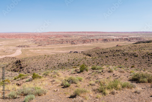 Red rock dirt roads