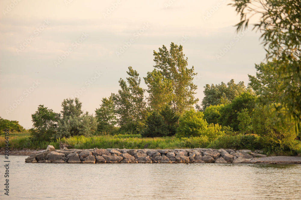 Summer Evening at Lake Ontario Summer Evening at Lake Ontario