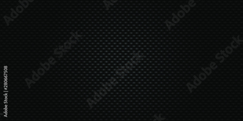 Dark black Geometric grid background Modern dark abstract vector texture
