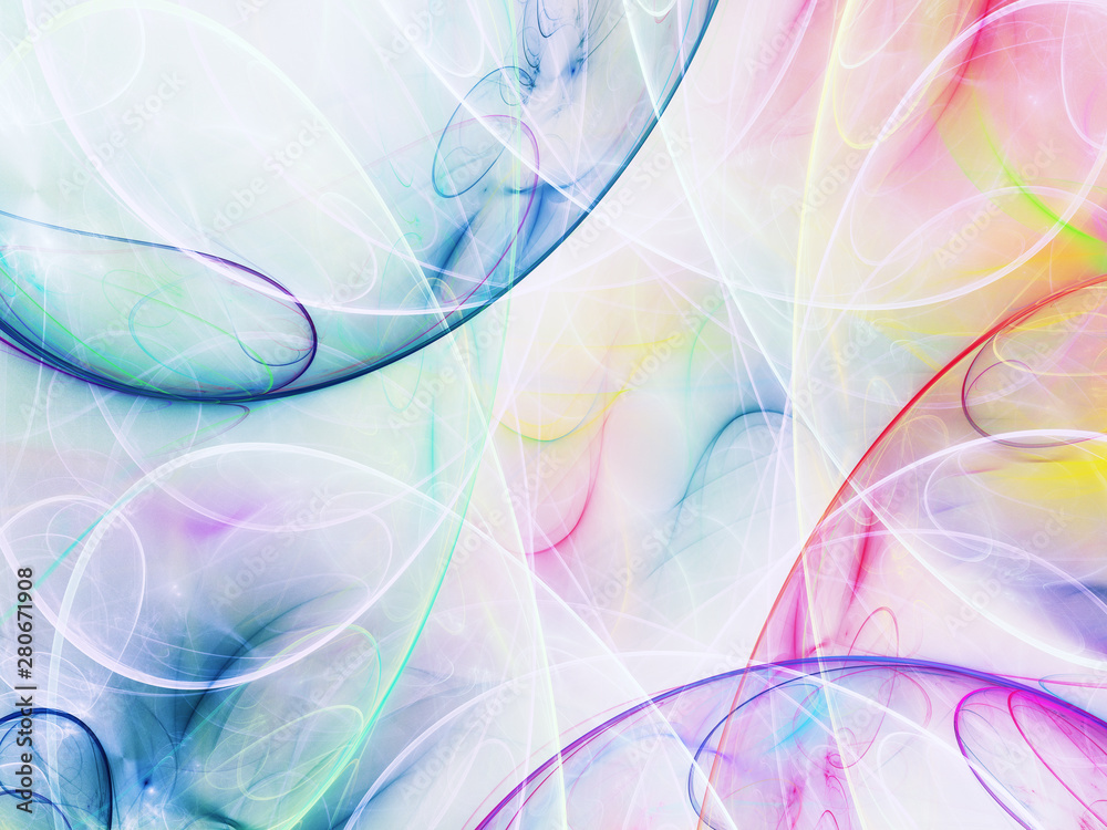 rainbow abstract fractal background 3d rendering illustration rainbow abstract fractal background 3d rendering illustration
