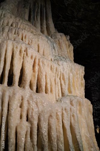  Postojna Cave(limestone cave) in Slovenia