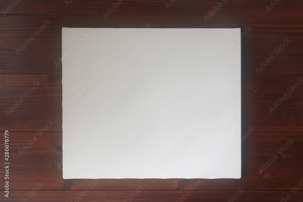 Canvas and old board (White × Antique brown )