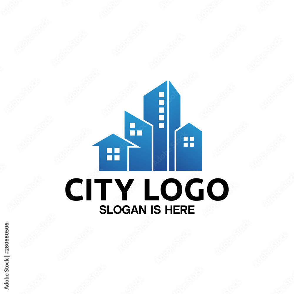 real estate and residential logo