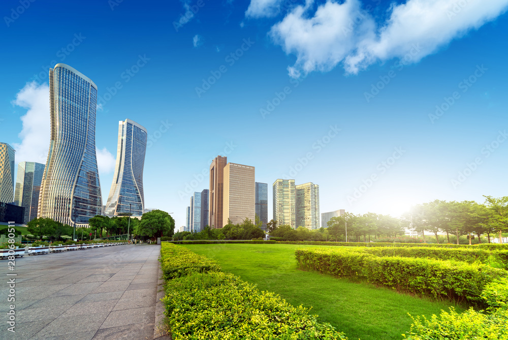 Fototapeta premium Hangzhou Cityscape, China