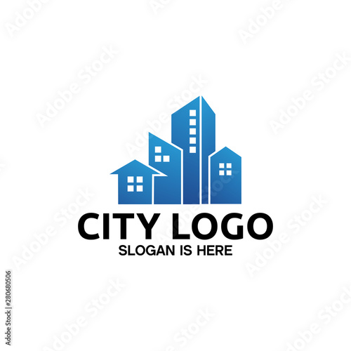 real estate and residential logo