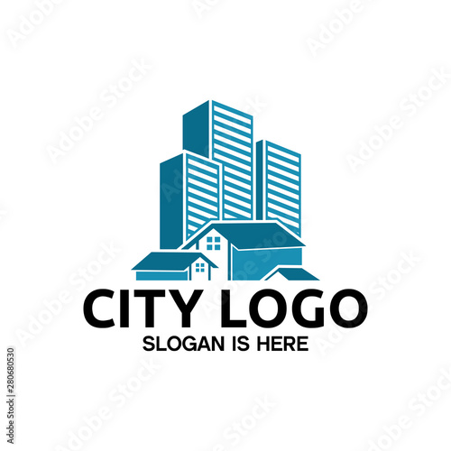 real estate and residential logo
