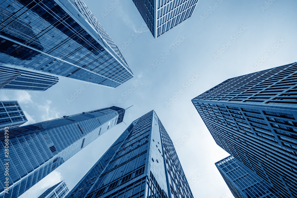 Fototapeta premium Office tall building