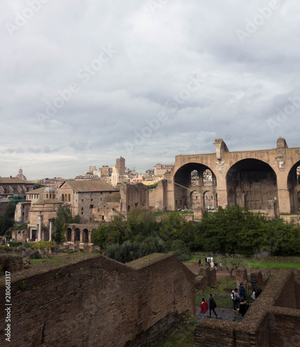 Front view Basilica of Maxentius
