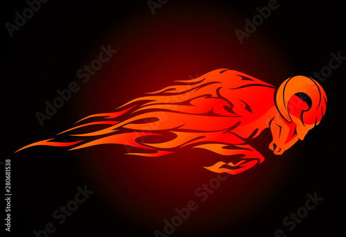 Raging Ram Fury, Blazing Fire