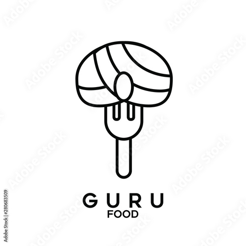 guru logo icon designs vector