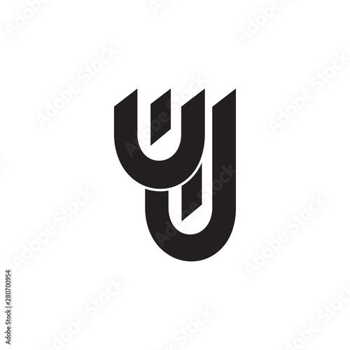 leter uj simple geometric logo vector Free Download leter uj simple geometric logo vector - GFXLoad
