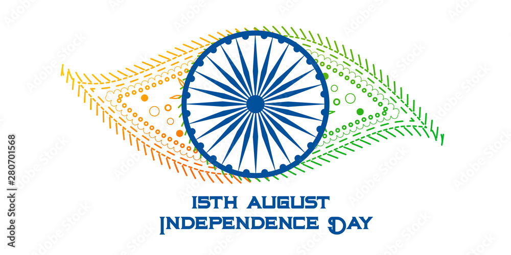 creative happy independence day of india banner creative happy independence day of india banner