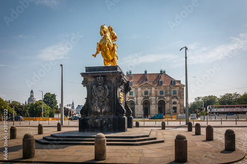 Der Goldene Reiter in Dresden