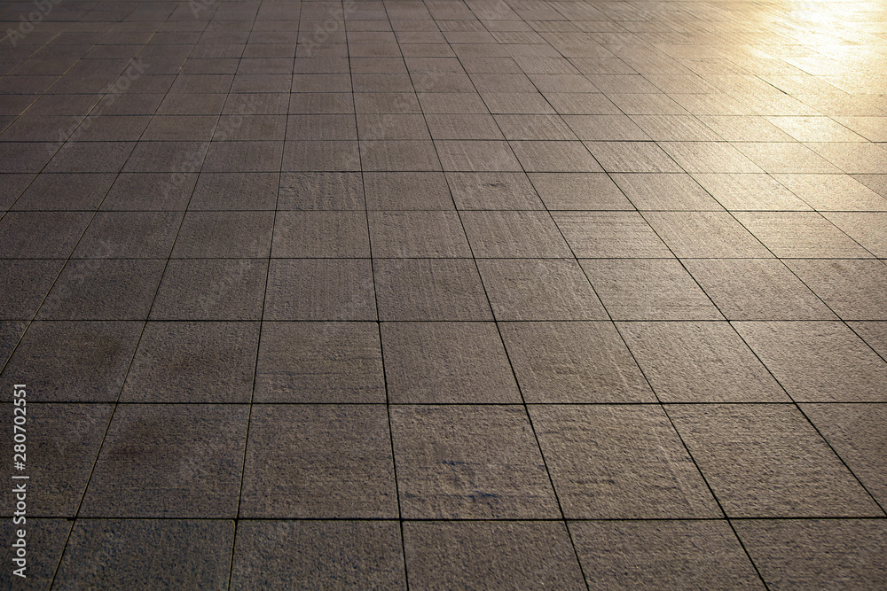 Fototapeta premium New cobbles as abstract background
