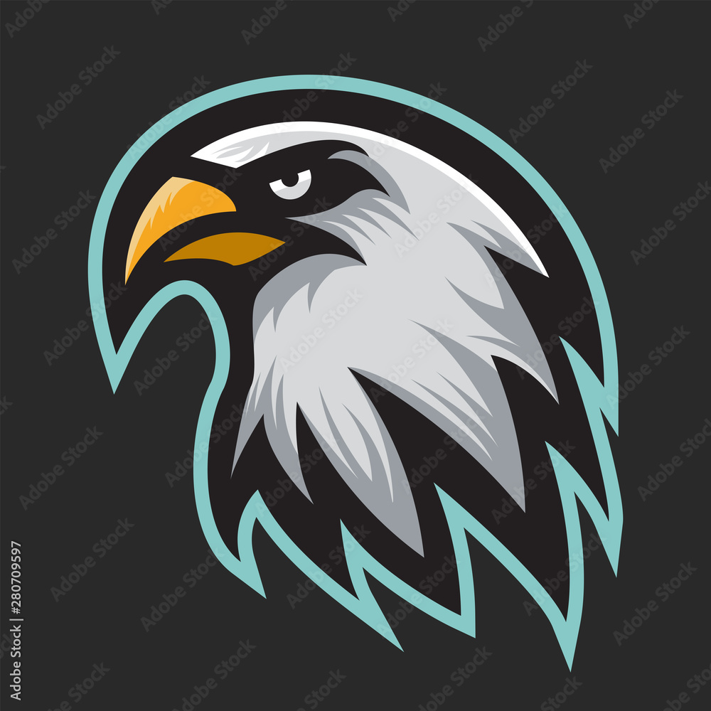 Eagle Mascot Concept Vector Illustration Suitable For Logo, Wallpaper, Banner, Background, Card, Book Illustration, Logo, T-Shirt Design, Sticker, Cover, etc Eagle Mascot Concept Vector Illustration Suitable For Logo, Wallpaper, Banner, Background, Card, Book Illustration, Logo, T-Shirt Design, Sticker, Cover, etc