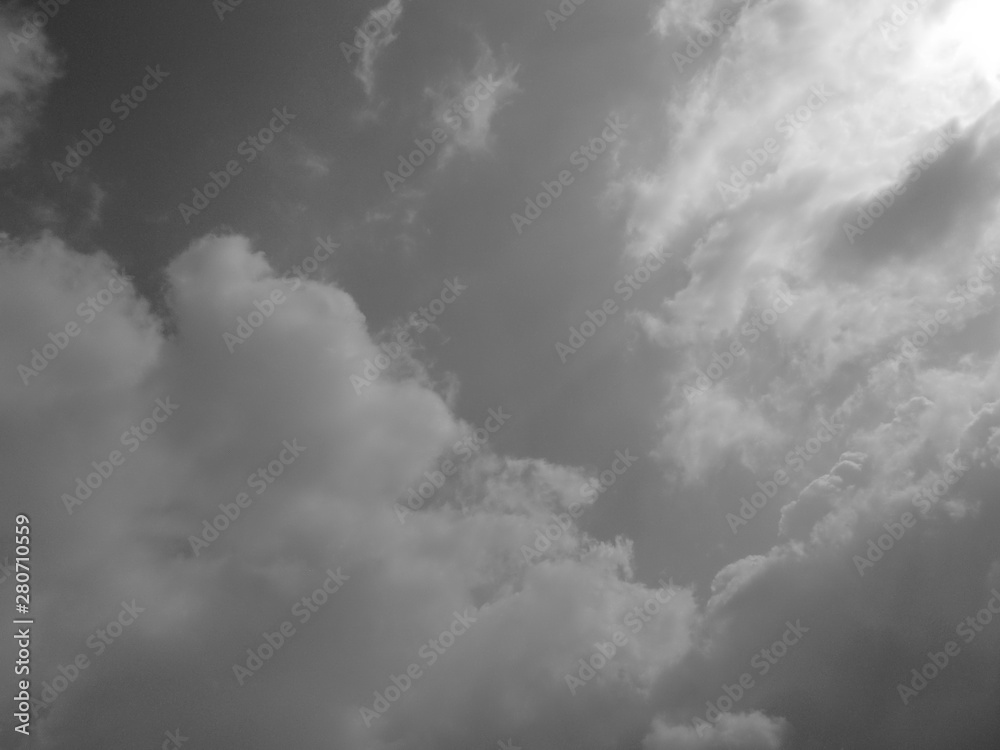 Fototapeta premium 黒雲