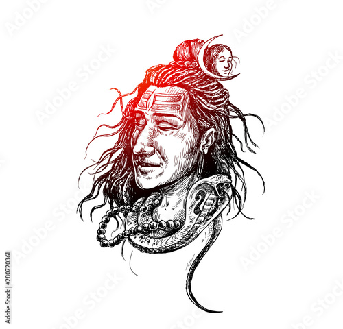 Lord Shiva Easy Drawing Images • 𝑷𝒂𝒗𝒂𝒏𝒊........ (@64y8) on ShareChat-saigonsouth.com.vn
