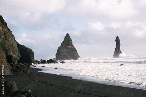 Amazing light at Reynisfjara beach