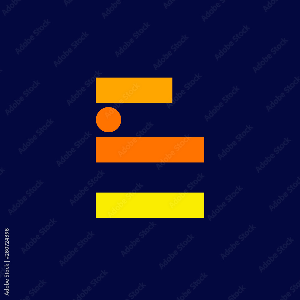 E initial letter logo icon E initial letter logo icon