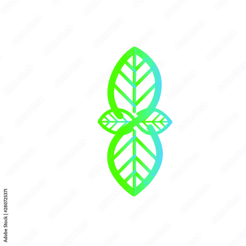 leaf logo icon for nature product leaf logo icon for nature product