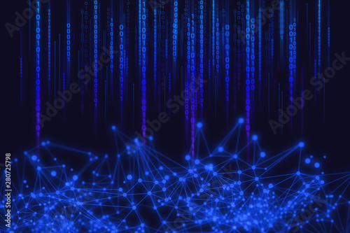 cloud storage 01 code binary, ai science net web, futuristic connecting, digital technology system, network social online, background 3d illustration rendering, data deep learning photo