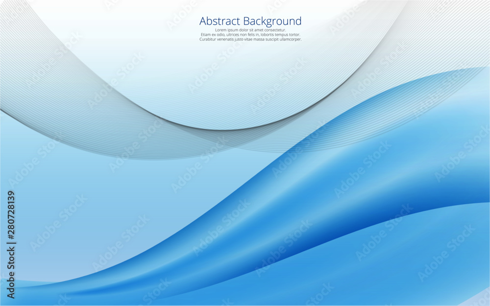 Blue Abstract Vector Background. Wave Background. Vector Illustration Blue Abstract Vector Background. Wave Background. Vector Illustration