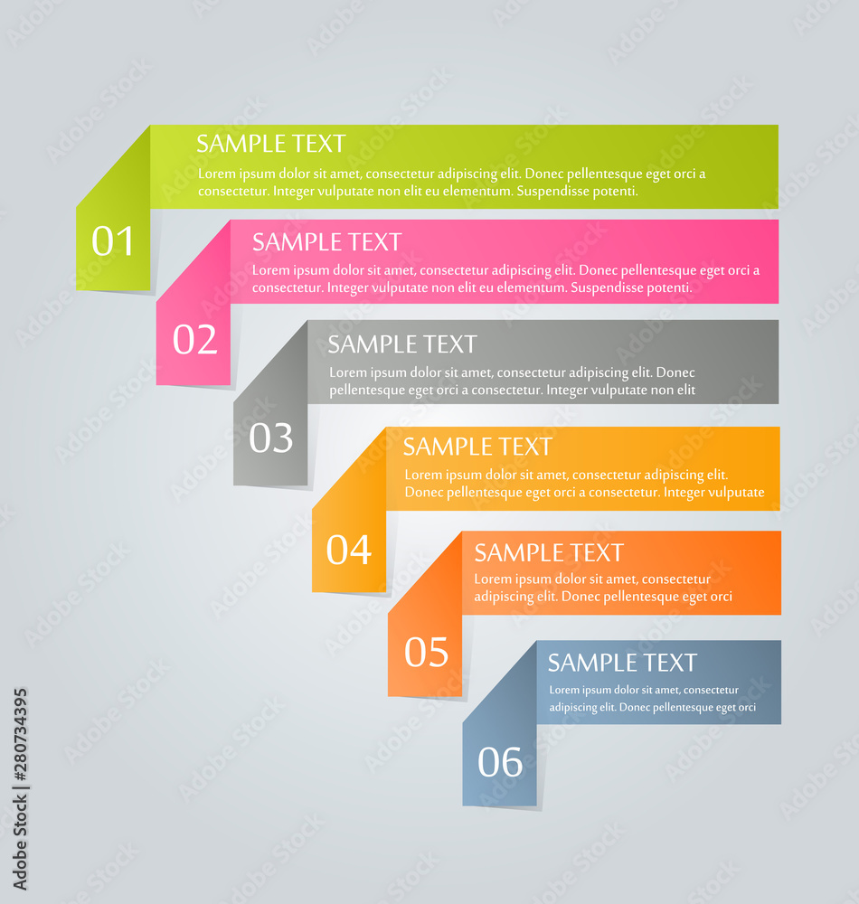 Business infographics tabs template for presentation, education, web design, banners, brochures, flyers. Vector illustration. Business infographics tabs template for presentation, education, web design, banners, brochures, flyers. Vector illustration.