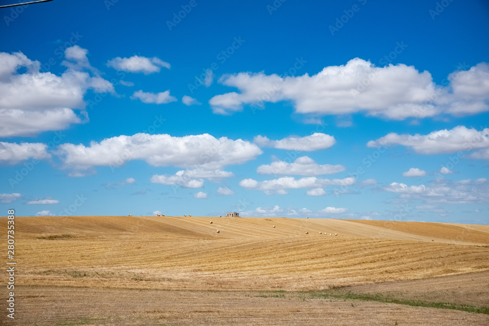 Beautiful view of Apulian countryside in the summer. Puglia, Italy Beautiful view of Apulian countryside in the summer. Puglia, Italy