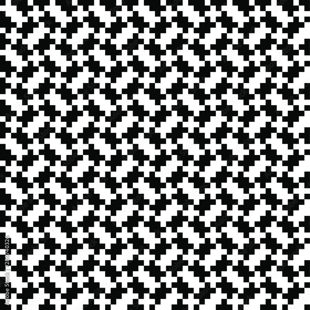 Seamless pattern of repeating jagged elements Seamless pattern of repeating jagged elements