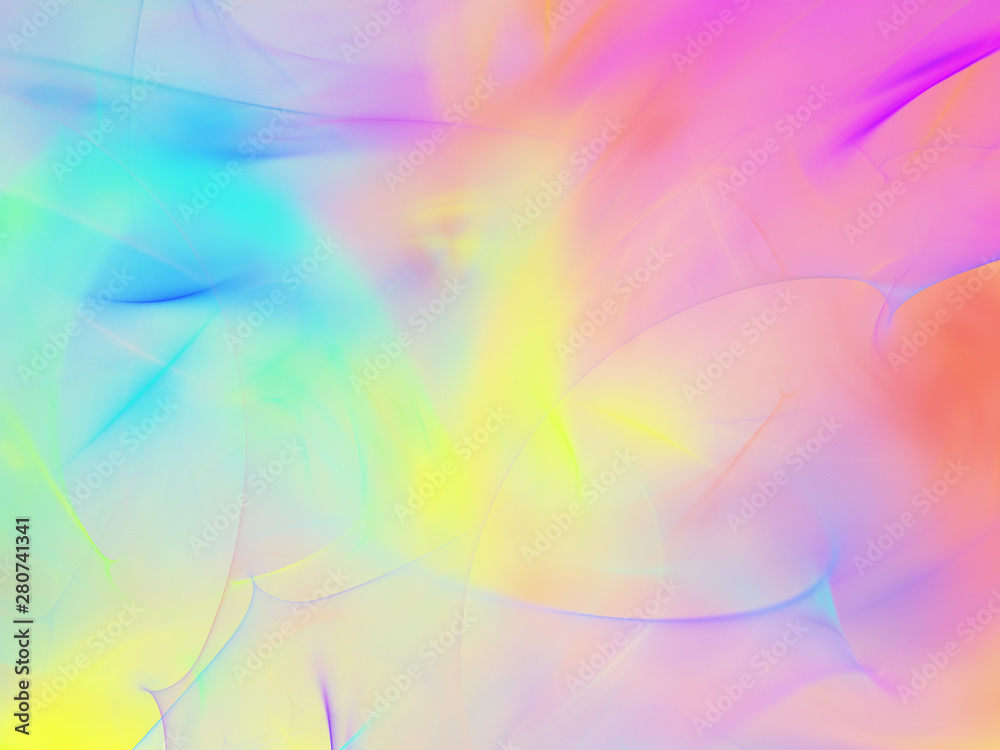 rainbow abstract fractal background 3d rendering illustration rainbow abstract fractal background 3d rendering illustration