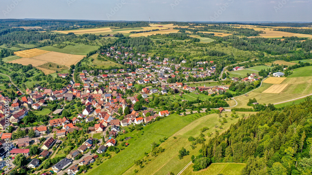 Nordschwarzwald von oben Nordschwarzwald von oben