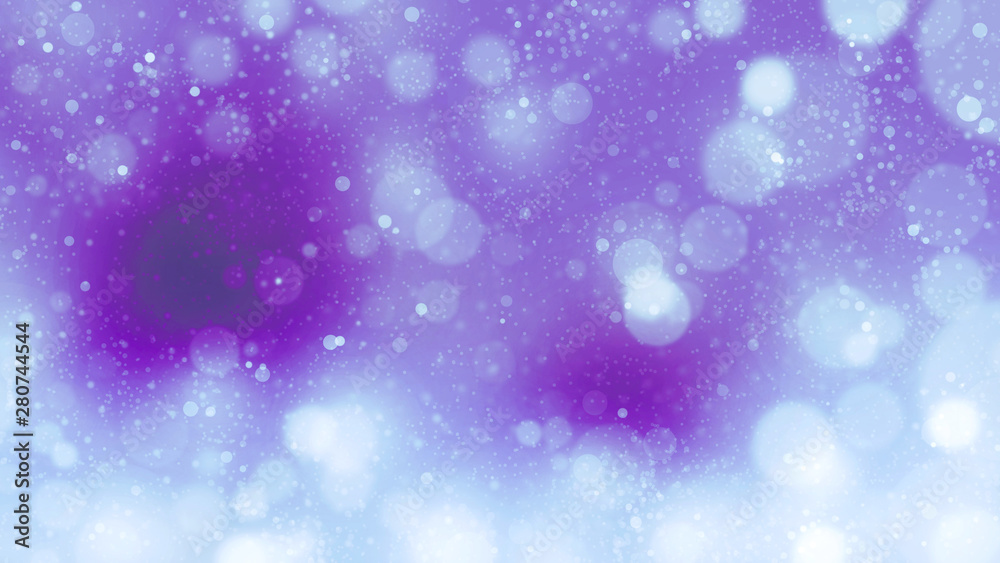 abstract background with stars and snowflakes
