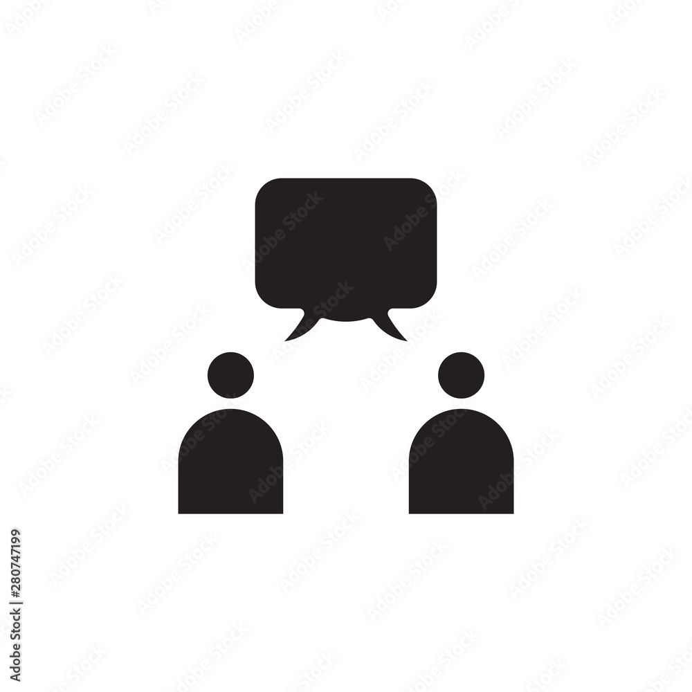 flat conversation, people talk, bubble chat, speech glyph icon symbol sign, logo template, vector, eps 10 flat conversation, people talk, bubble chat, speech glyph icon symbol sign, logo template, vector, eps 10