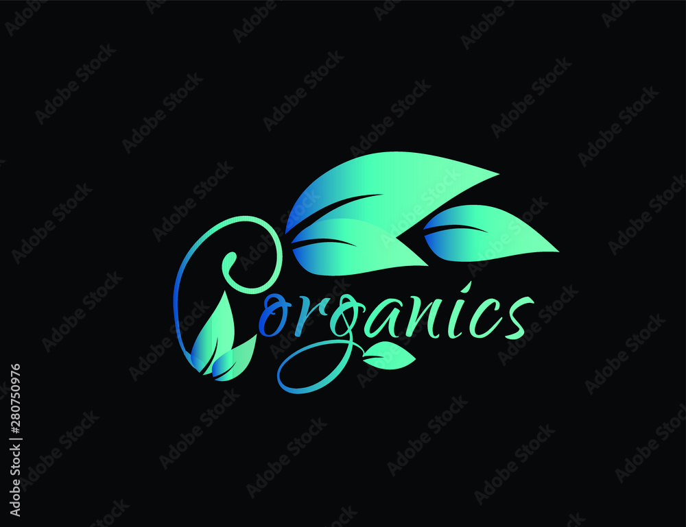 fruit logo icon for organic product fruit logo icon for organic product